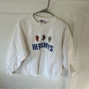 Vintage Jerzees Hersheys Women's Medium Crewneck Sweatshirt.